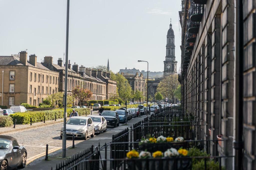 Vintage Apt, Pvt Garden, Wifi, New Town Edinburgh Kültér fotó
